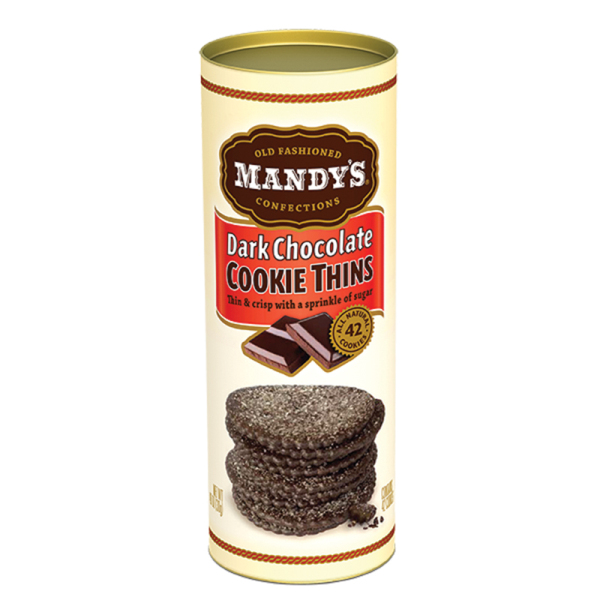 (image for) Confections: Mandy's Dark Chocolate Cookie Thins